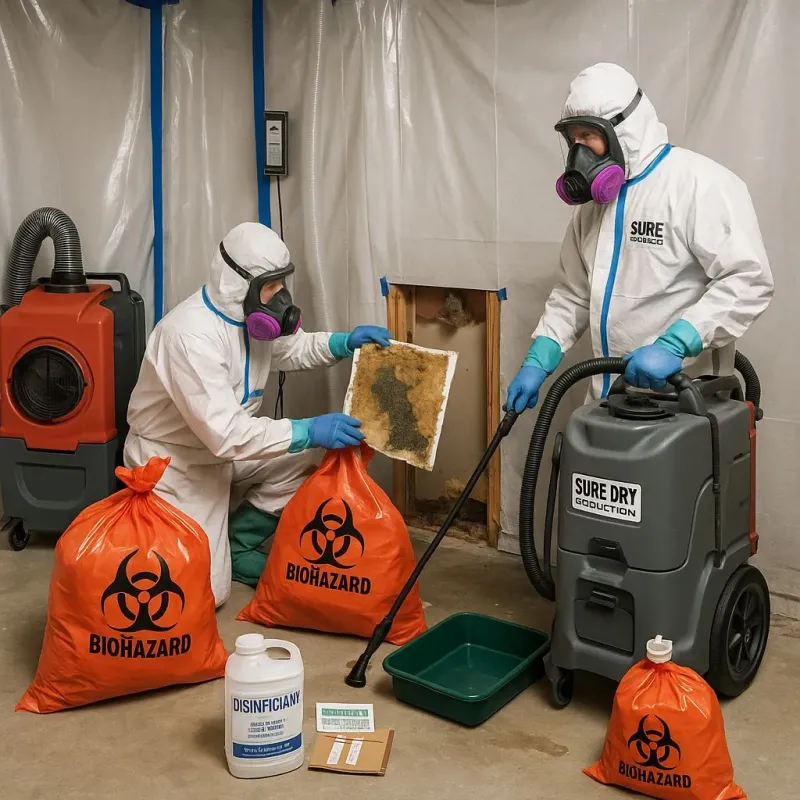Contaminated Water Handling Protocols process in Buxton, NC