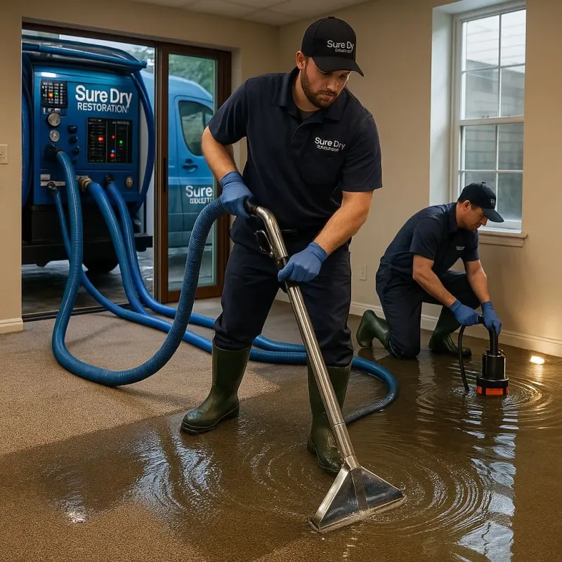 Water Extraction and Removal process in Buxton, NC